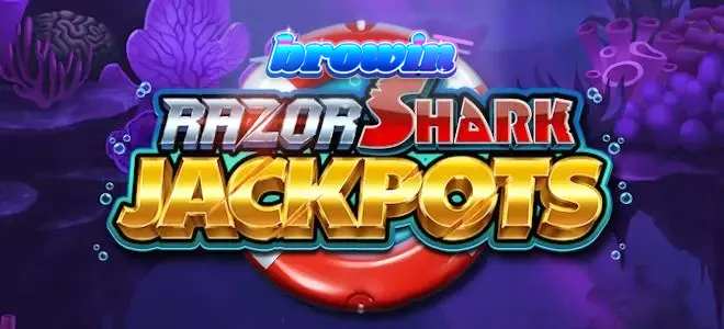 Tampilan visual bawah laut dalam slot Razor Shark Jackpots